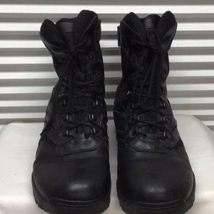 Thorogood unisex black leather boots EUC